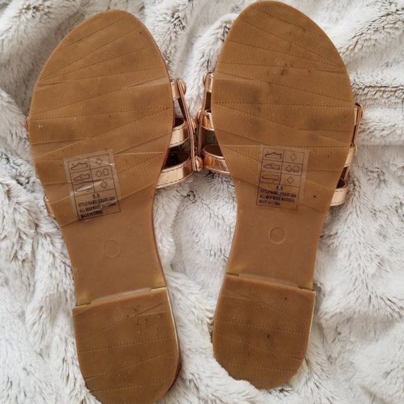 Caged Sandals - Rose Gold (5.5) - Picture 2 of 2
